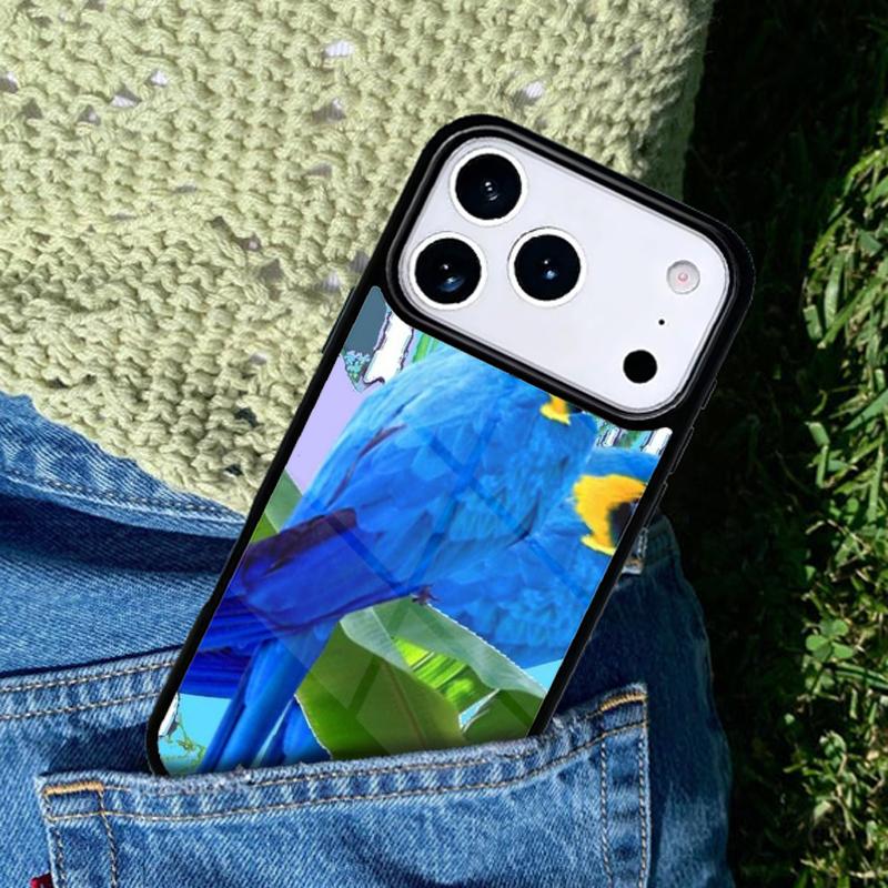 Parrots Colorful Jungle Art mobile phone case Compatible with IPhone 17 16 15 14 13 12 11Pro Max 17 Air cover