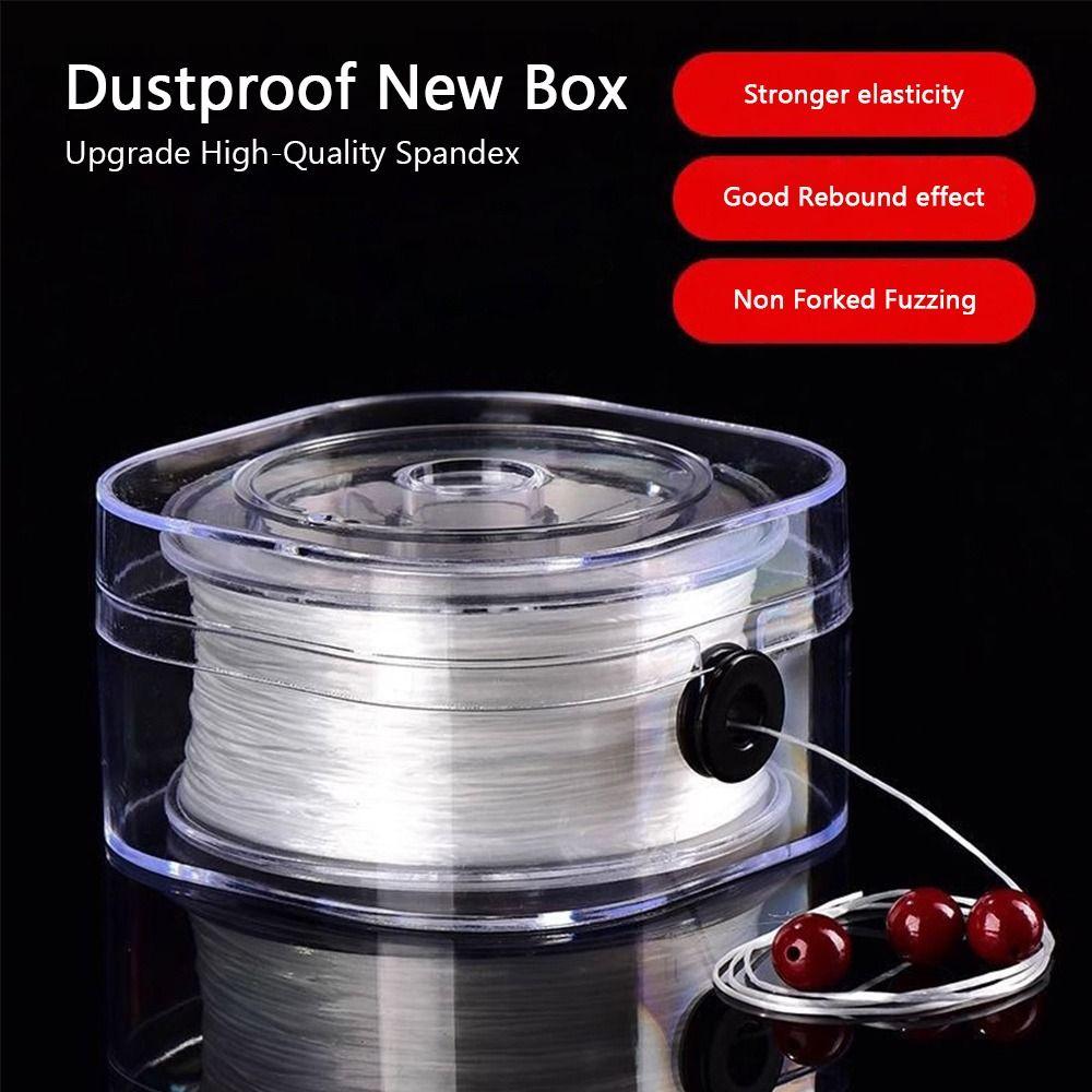 Wear-resistant Stretch Thread String 60M Length Stretchy Cord Beading String Jewellery Making