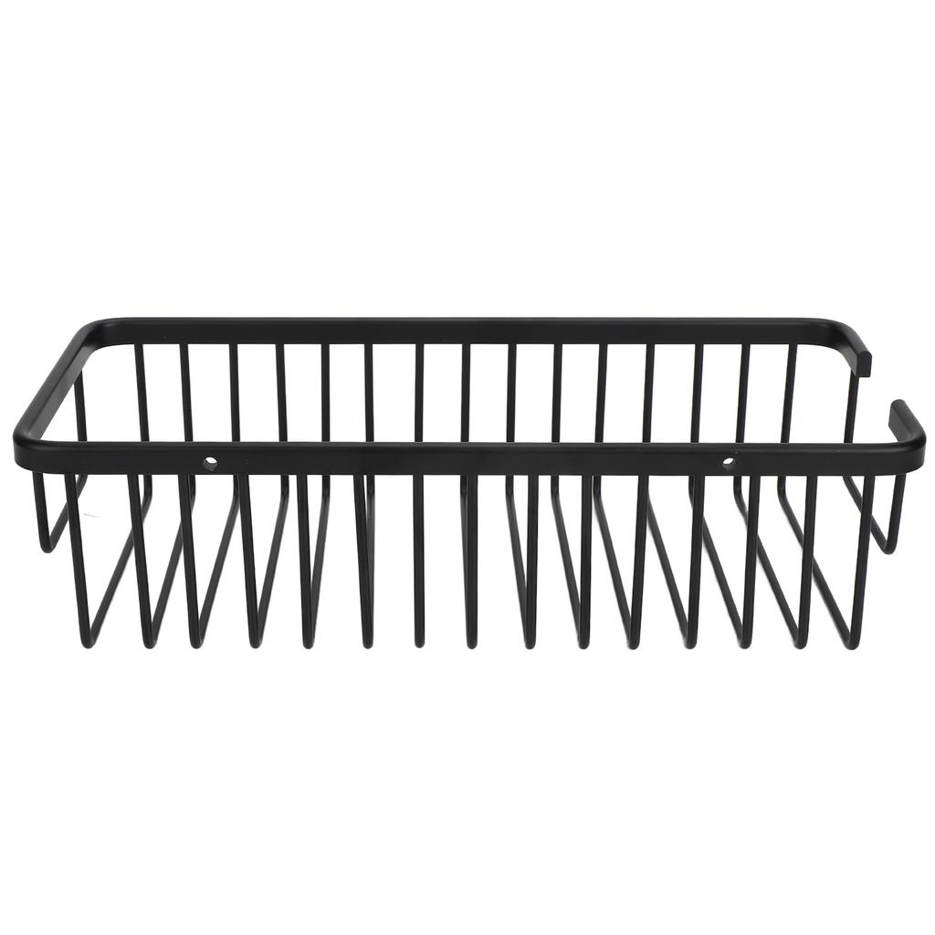 Wand-Aufbewahrungsregal Platz Aluminium Rostfrei Große Kapazität Küche Gewürz-Organisationskorb für Badezimmer Schönheitsstudio