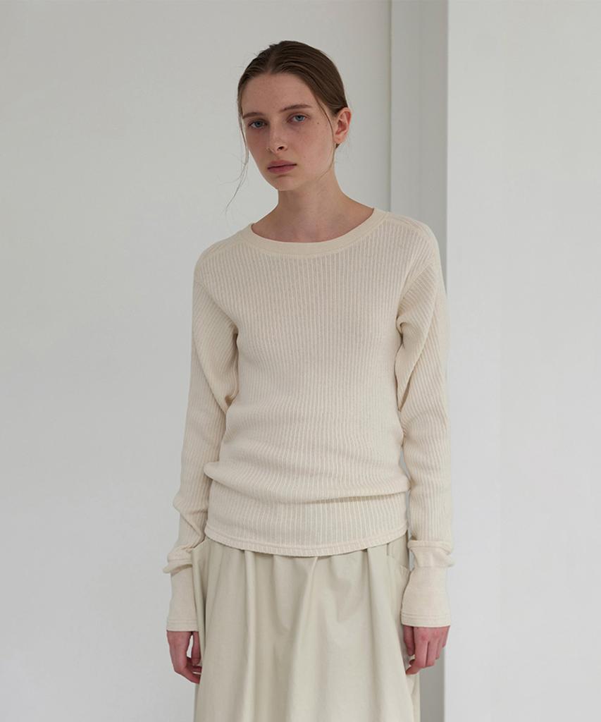 Monokeulom Natural Cotton Pullover(Ecru)