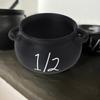 Magical Halloween Kitchen Tools 4 Piece Witch Cauldron Measuring Cups For Baking Candy Party Supplies And Witchcraft Decor