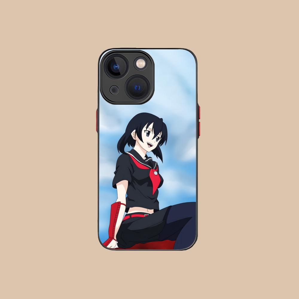 

Akame Kurome Silicone Mobile Phone Case for iPhone 17 16 15 14 13 12 11 X XR XS Air Pro Max Plus Mini Colorful Cover iPhone XS Max