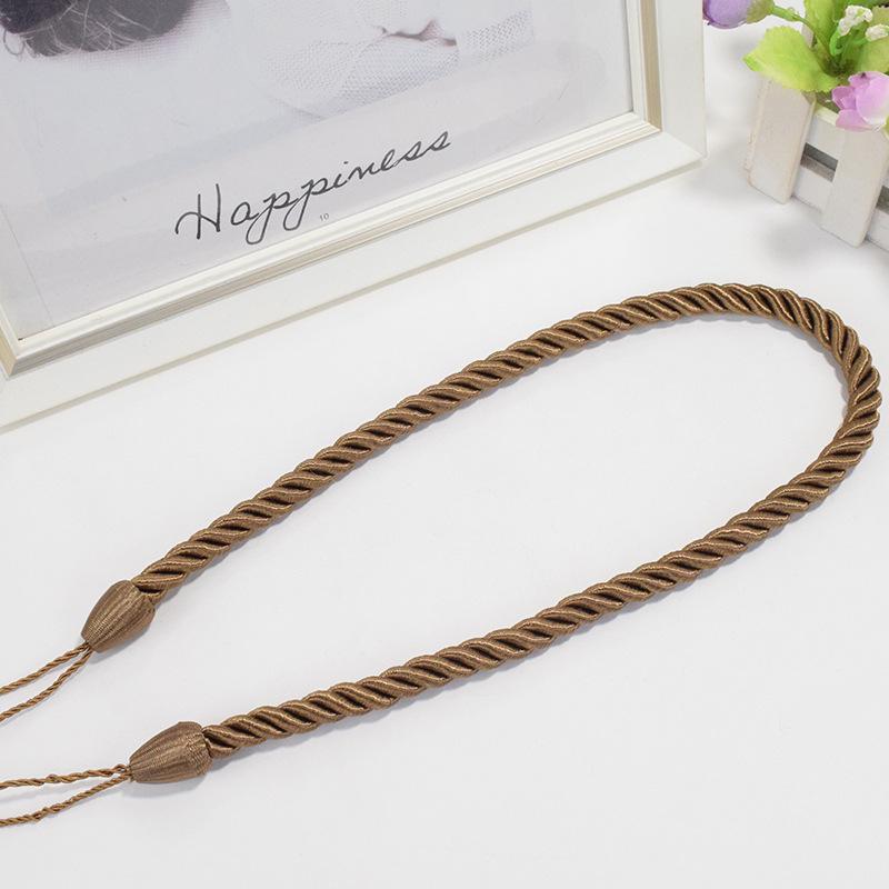 

Новые аксессуары для кисточек и веревок для завязывания штор кофейный