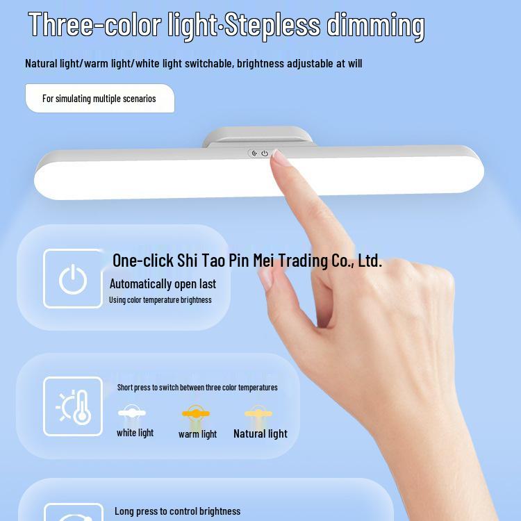 LED Stick-on Vanity Light for Bathroom Mirror - No Drilling Required