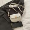 Retro Underarm Single Shoulder Bag Texture Korean Style Trendy Crossbody Small Square Bag