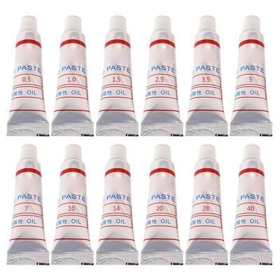 Diamond Abrasive Paste 320-10000 Grit Glass Metal Grinding Lapping Paste Oily Buffing Abrasive Tools