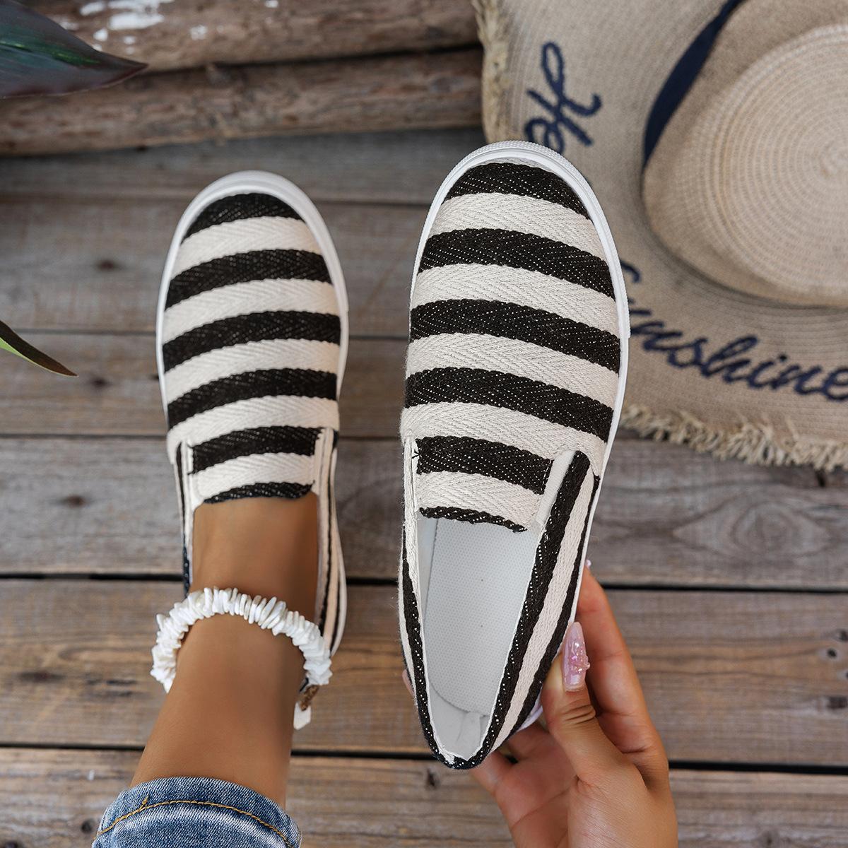 

Модные новые парусиновые кеды с полосками и цветными блоками, с низким верхом и одинарным верхом, женские повседневные туфли с круглым носком, удобные туфли для мамы 43 чёрный