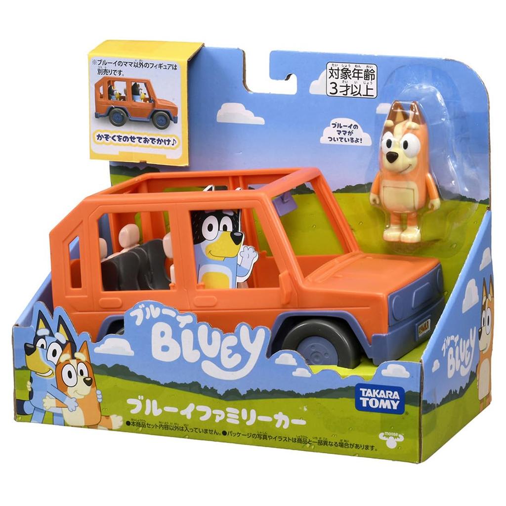 TAKARA TOMY Bluey Bluey Family Car