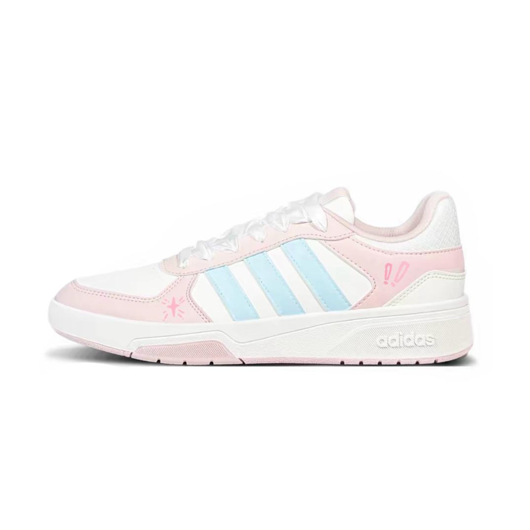 

Adidas COURTBEAT Spring Summer Thin Soled Shoes German Army Trainers Low top Skateboard Shoes Unisex Macaron Color KI6785(Team1188-) 38⅔