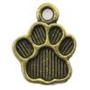 Alloy Dog Paws Charms Bear Paws Pendants For Jewelry Making Dog Themed Accessories