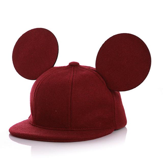 Baseball Winter Wool Hats for Women 