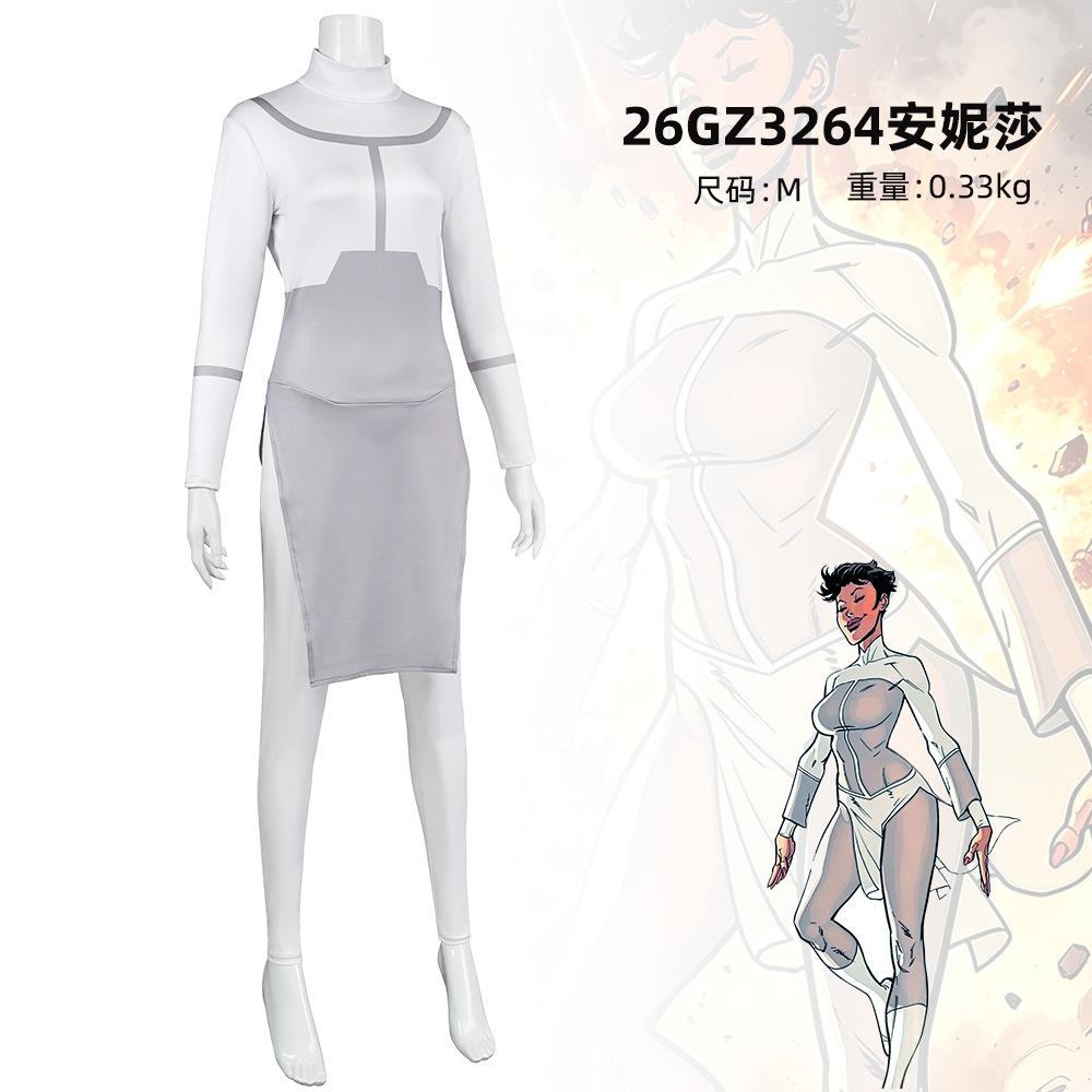Invincible cosplay outfit Anisa jumpsuit Invincible Vitrum cosplay XS