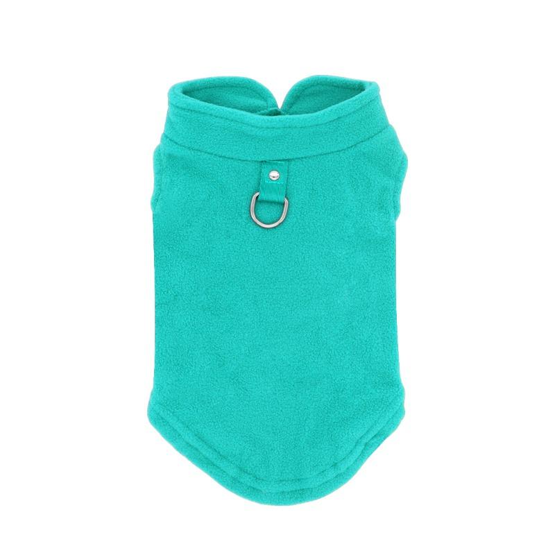 

Одежда для питомцев, Одежда для собак, Тепло для маленьких собак осенью и зимой, Флисовый жилет для питомцев, Жилет для собак XL светло-синий