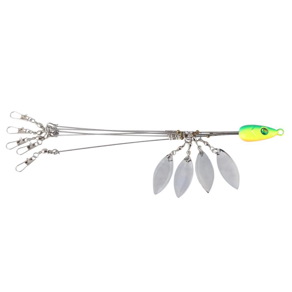 Arms 4 5 Blades Umbrella Alabama Rig For Bass Crappie Lure Fishing Bait 20g