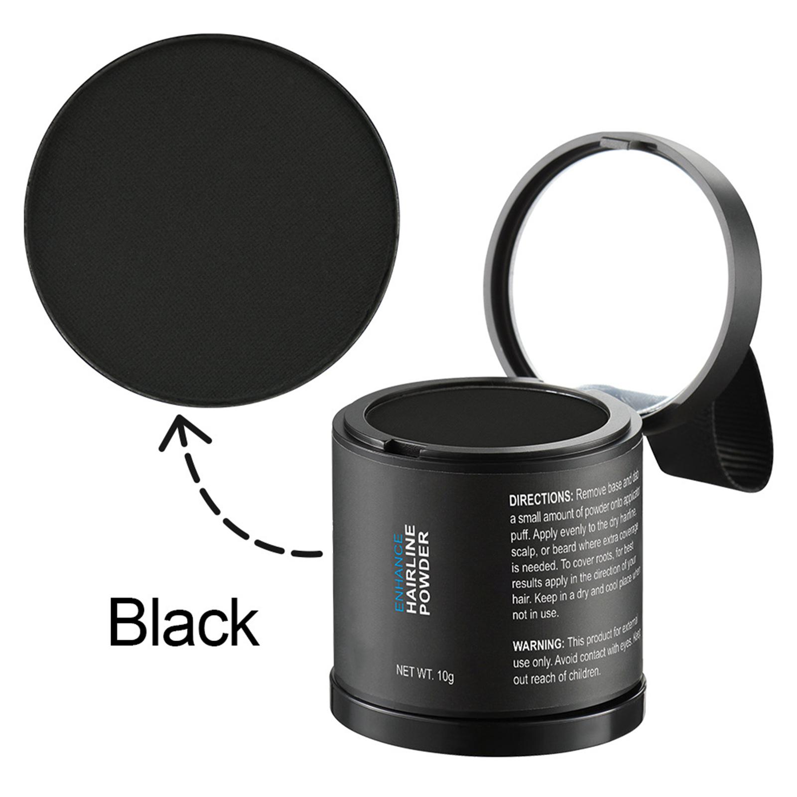 

Пудра для маскування лінії росту волосся та коренів - 1 шт. Колір волосся для зафарбовування сивини та приховування залисин, підходить для жінок і чоловіків One Size