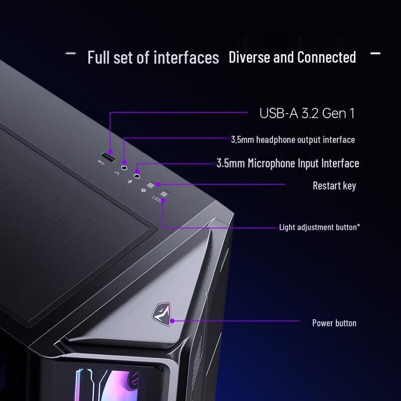 MACHENIKE Dawn Pro High-Performance Desktop PC (CN version)