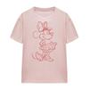 Disney Classics Unisex Adult Minnine Mouse Sketch T-Shirt