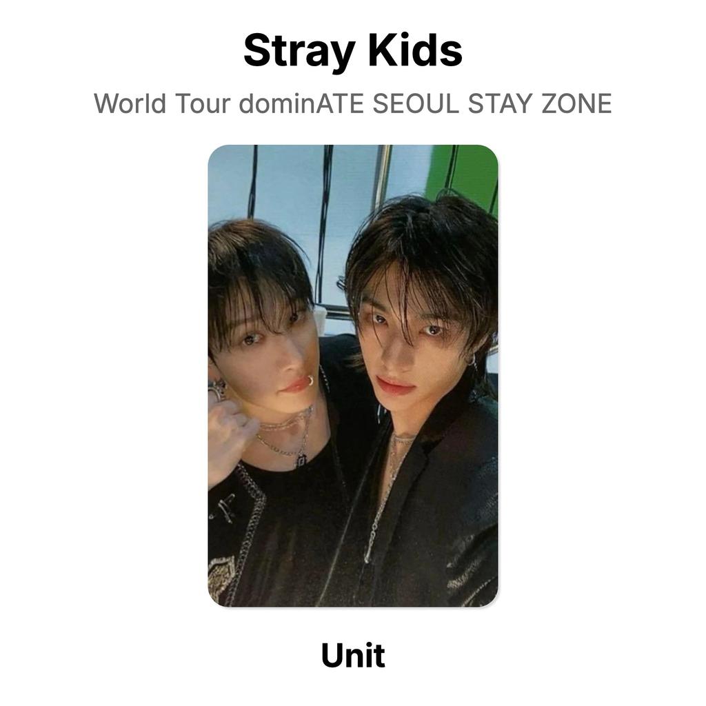 Stray Kids World Tour dominATE SEOUL STAY ZONE Official Photocard