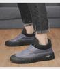 Men's Warm Velvet Canvas Shoes: Winter Slip-on Soft Sole Toad Trend
