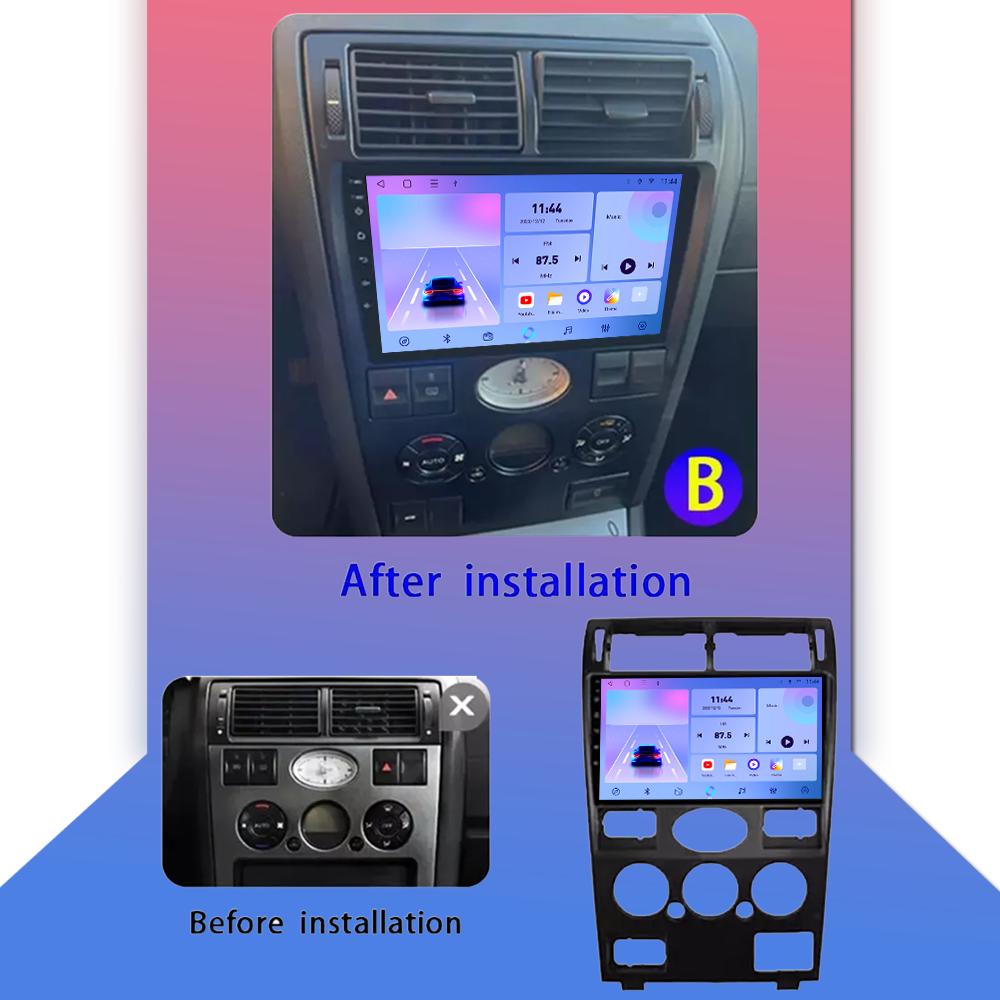 Car Radio Android Auto Carplay For Ford Mondeo 3 2004-2007 Multimedia Player Head Unit Stereo GPS Navigation BT WIFI 1+16GB