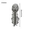 Dinosaur Skeleton Plush Costume Plush Stuffed Toy Halloween Skeleton Outfits for Kids Adults Stage Performance Themed Event