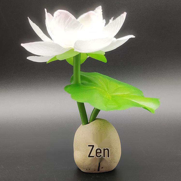 Buddhist Altar Offering Lotus Flower Home Decoration Ornament