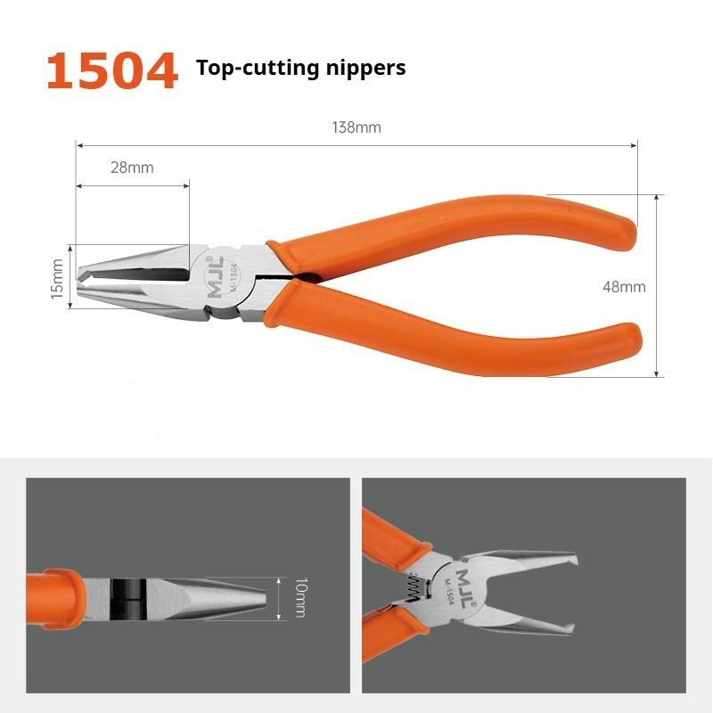 

Nozzle Pliers Multi-functional Cutting Nozzle Pliers Portable Electrician Household Manual Tools Industrial Grade Cutter