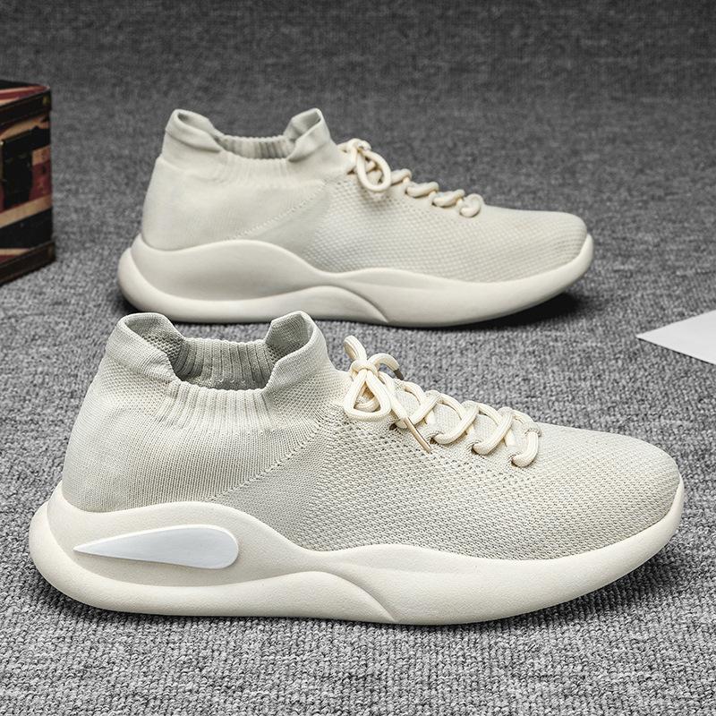 Herrenschuhe Sommer neu Mesh atmungsaktiv Trend vielseitig rutschfest Deodorant lässig Sport Papa Schuhe Herren