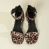 Sandalen für Damen Weite Damen-Sandalen Mode Neues Muster Schlichte Unifarbe Offene Zehen Atmungsaktive Komfortschuhe für Damen