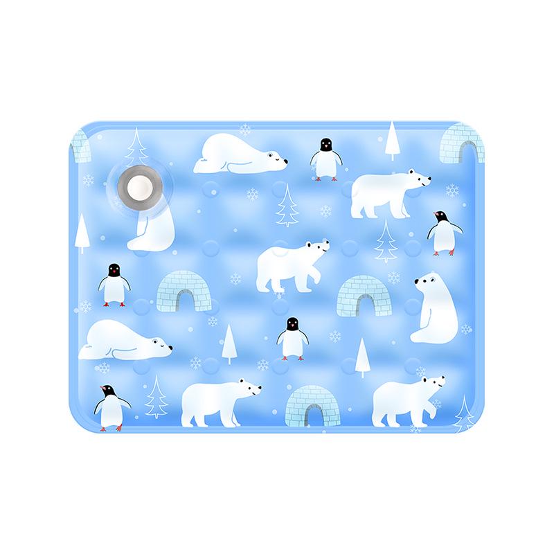 Summer Pet Cooling Pad - Water-Injected Ice Crystal for Dogs & Cats