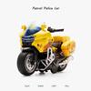 KLT 1:14 Patrol police motorcycle alloy model car for kids toys for boys toys for kids cars toys
