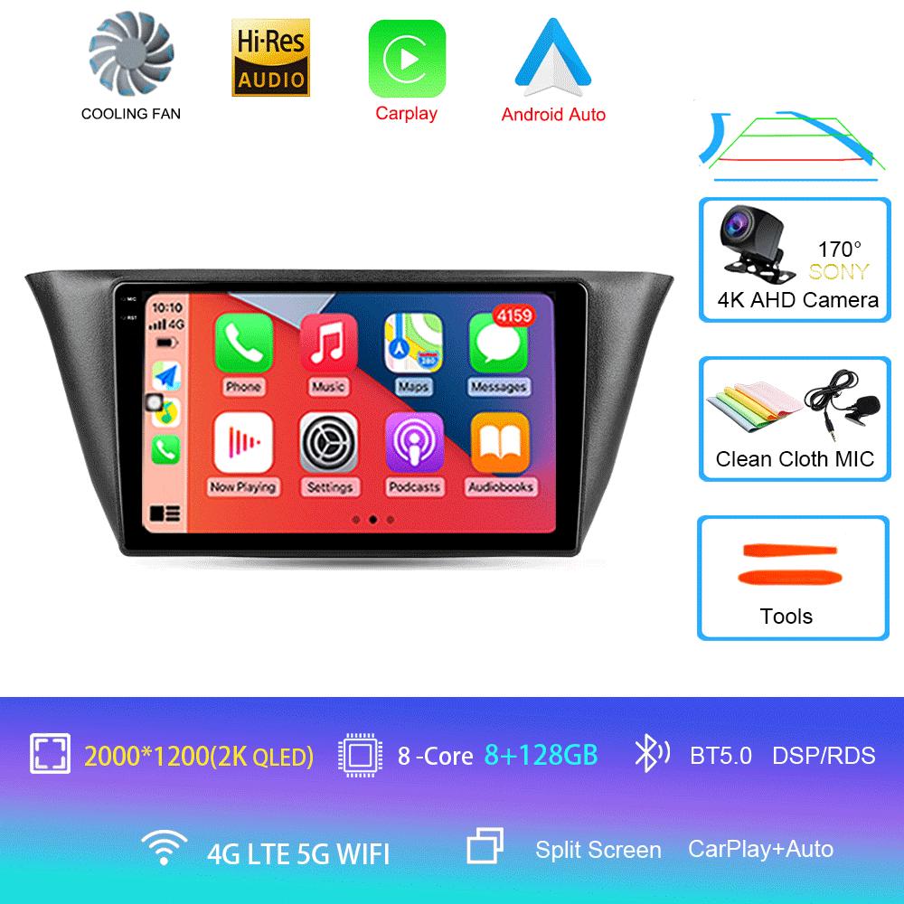 Car Radio Android 14 Carplay Auto WIFI+4G For Iveco Daily 2013-2021 Multimedia Video Player Navigation GPS Autoradio 2din 2 Din