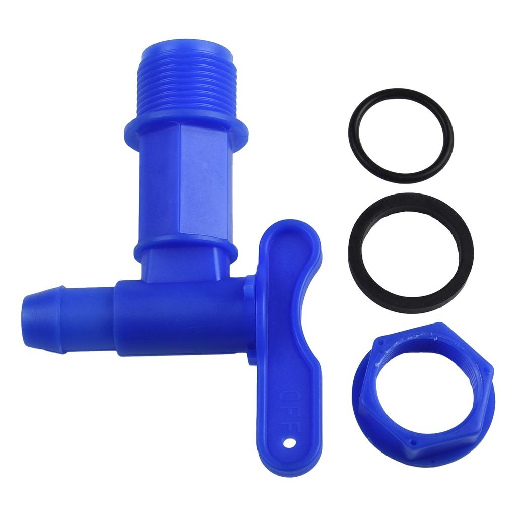 IBC Faucet Replacement Connector Valves Plastic Water Butt Tap Adaptor Beer Garden Water Tanks Faucet Tap Adapter Tool