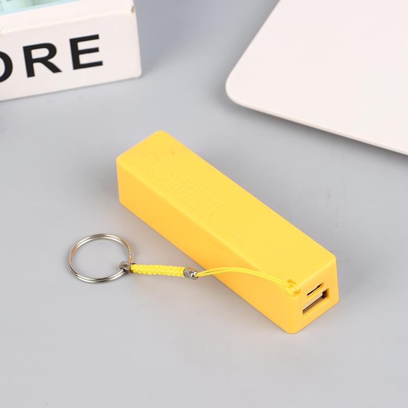Мобильная Power Bank Зарядное устройство Аккумуляторный блок Для Чехла DIY Коробка Портативный Цветной Хранилище Коробка A3 white