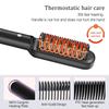 Multi-Functional Haircare Styler Comb Ptc Heating Steam Flat Iron Hair Protection Anti-Static Design Hair Straightener Comb