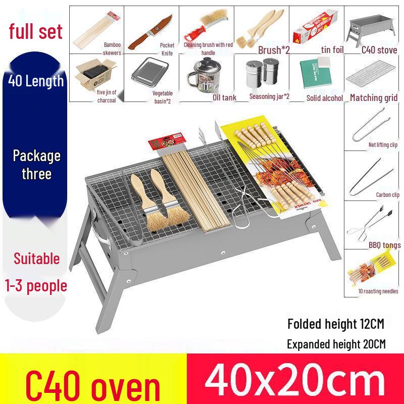 Drayn Portable Folding BBQ Grill