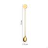 Mixing Spoon Serving Cocktail Stick Easy To Clean Kitchen Utensils Long Handle Stirring Rod