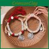 Handcrafted Cotton Tibetan Rope Bracelet For Women Celebrating Cultural Heritage Style And