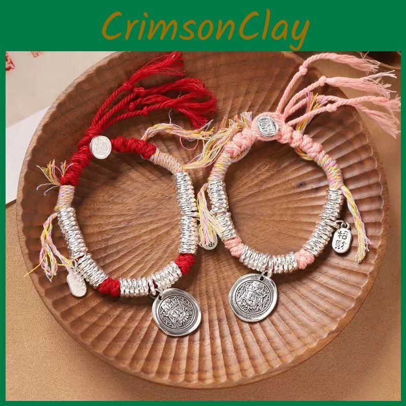 Handcrafted Cotton Tibetan Rope Bracelet For Women Celebrating Cultural Heritage Style And