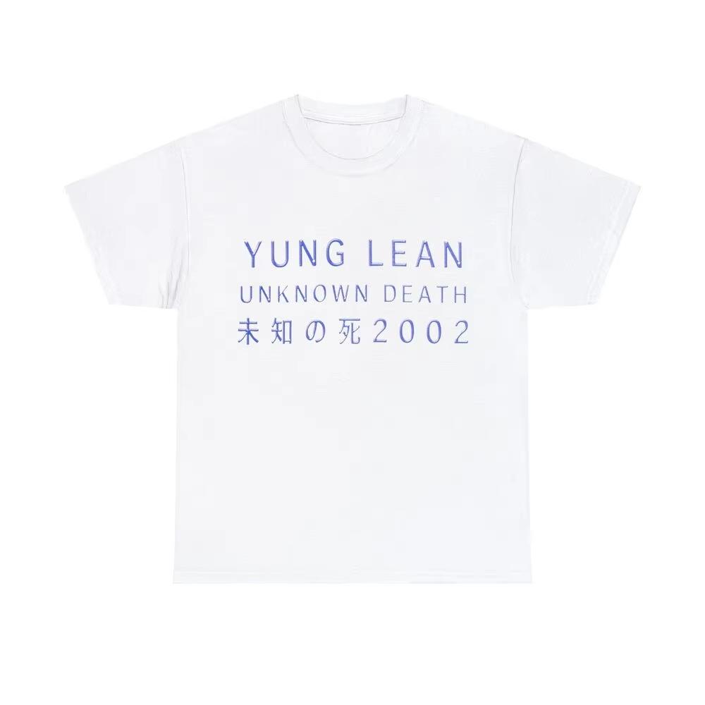 Summer Men's Letter Printed Music Hip-hop Round Neck T-shirt Made of Pure Cotton Soft and Breathable Outdoor Short Sleeved Shirt