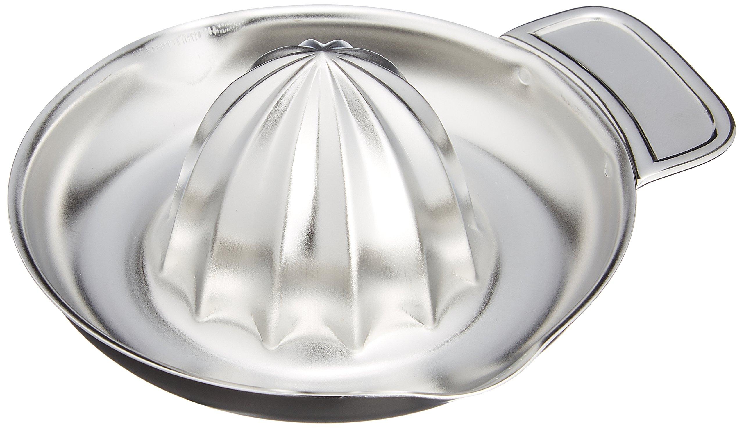 Эндо Шоджи Коммерческий Лимон Нержавеющая Сталь Сделано в FLM21 Двусторонний Пресс для Цитрусовых, Сталь 18-8, Япония,