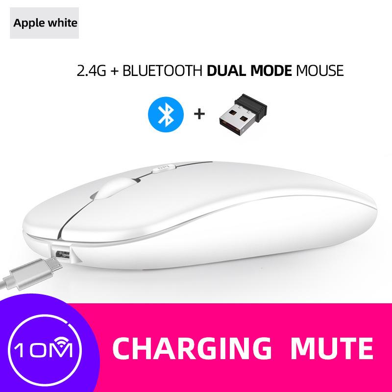 M90 Bluetooth Dual-mode 2.4G Mouse, Laptop Desktop Office Mouse, Silent Wireless Mouse