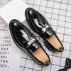 Loafers Men's Spring Fringed Small Leather Shoes Men's Dress Business Suit Hairstylist Shoes