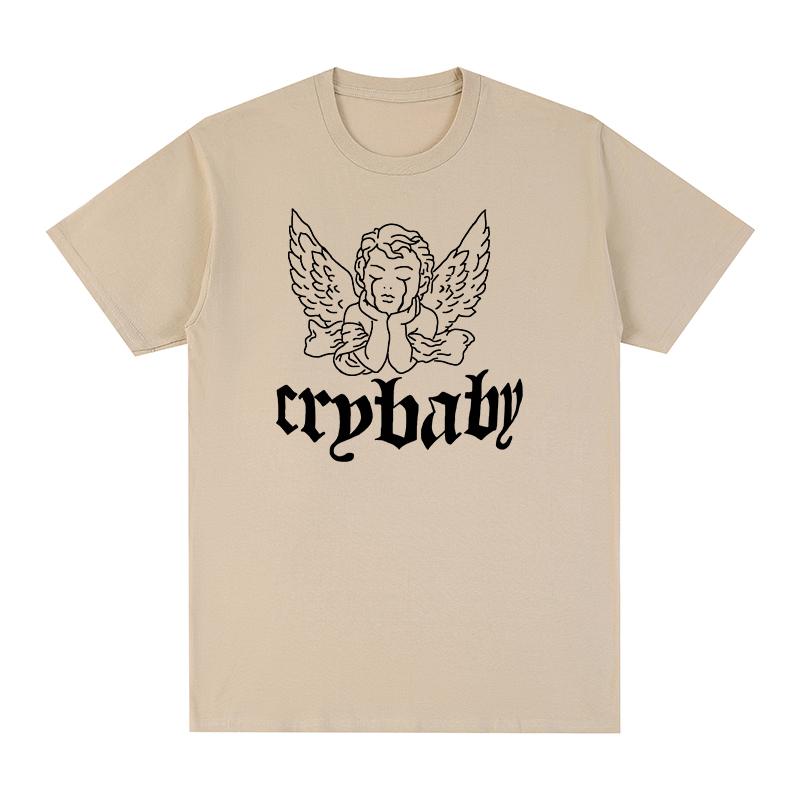 Lil Peep Angel Cry Baby Vintage Pink T-shirt Round Collar Pure Cotton Men T Shirt New TEE TSHIRT Womens Tops Unisex