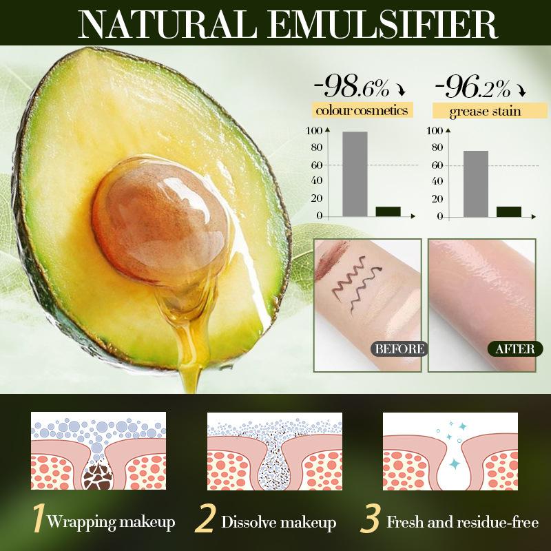 Avocado Rejuvenating Facial Cleanser 150ml Cleansing Facial Cleansing Liquid Skin Care Products