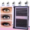 Single Cluster C Curl False Eyelashes Natural Thick Diy Segmented 10-16Mm Eyelashes