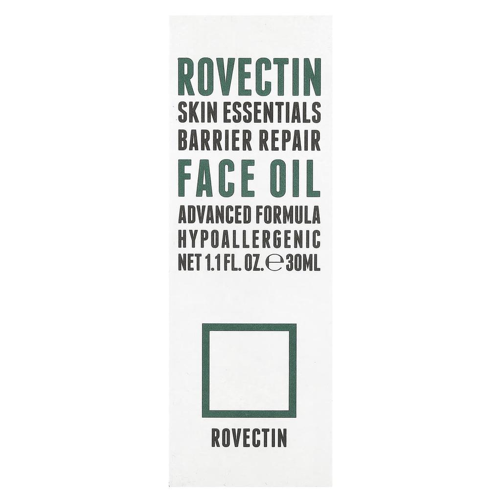 ROVECTIN Skin Essentials Barrier Repair Face Oil, 1.1 Fl Oz (30 Ml)