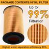 10Pcs Oil Filter A6511800109 For Mercedes Benz C Class W204 C204 2011 2012 2013 2014 C220 C250 CDI AT OM651