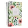Beautiful Wirebound Notebook Ecclesiastes 3:11 Floral Design Spiral Bound PVC Cover 128 Lined Pages Scripture Inspirational Gift
