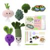 DIY Crochet Starter Kits, with Yarn, Crochet Hooks, Needle